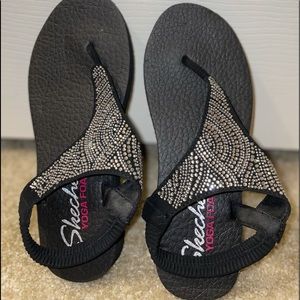NEW✨Sketchers Rhinestone‎ Sandals